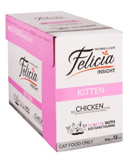 Felicia Wet Food with Chicken in Jelly for Kittens 85 gr