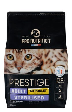 Pro-Nutrition Prestige Dry Food with Chicken for Sterilized Adult Cats 2KG