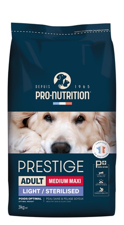 Pro-Nutrition Prestige Dry Food for Medium & Maxi Sterilized Adult Dogs 3 kg