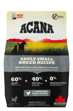 Acana Dry Food with Chicken & Flounder for Small Adult Dogs