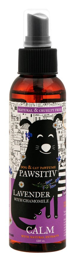 Pawsitiv Pet Perfume Lavender Scent with Chamomile Extract