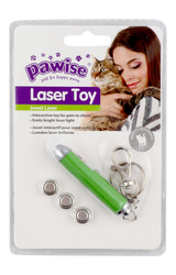 Pawise Green Laser Cat Toy with Batteries 1 pack