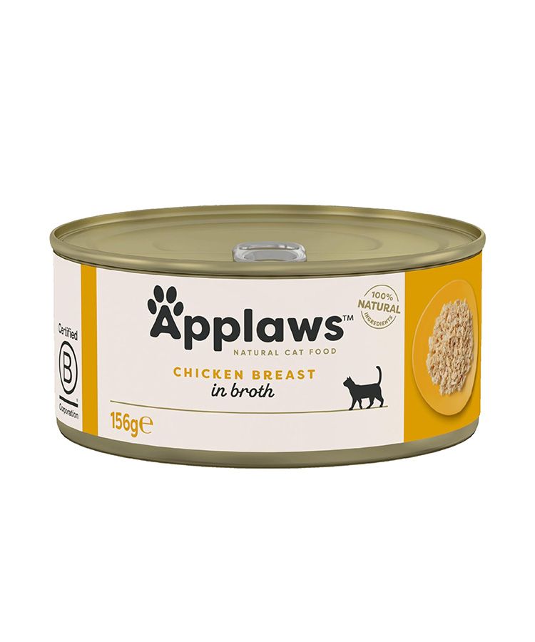 Applaws Chicken Breast in Broth Wet Cat Food Tin