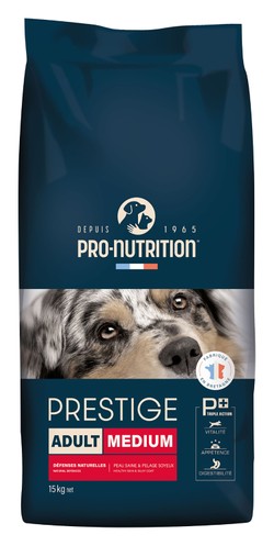 Pro-Nutrition Prestige Dry Food for Medium Breed Adult Dogs 15 kg