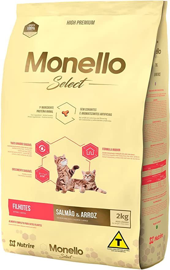 Monello Select Kitten Salmon and Rice Flavor 2KG