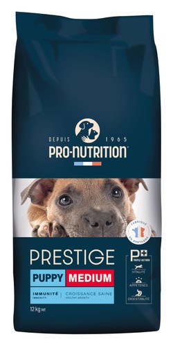 Pro-Nutrition Prestige Dry Food for Medium Breed Puppies 12 kg