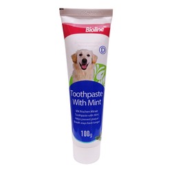 Bioline Dog Toothpaste with Mint Flavor 100 gr