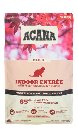 Acana Dry Food with Free Run Chicken & Turkey for Sterilized Indoor Adult Cats