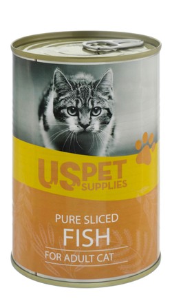 US Pet Supplies Pate with Fish for Adult Cats