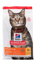 Hill's Science Plan with Chicken Adult 1-6 Cat Dry Food - 1.5 kg