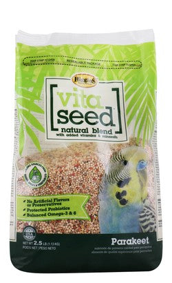 Higgins Vita Seed Mixed Bird Food with Vitamins & Minerals for Parakeets