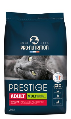 Pro-Nutrition Prestige Dry Food with Poultry & Vegetables for Adult Cats 2KG