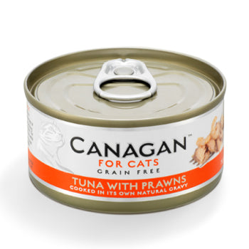 Canagan Tuna with Prawns Wet Cat Food 75g Tin