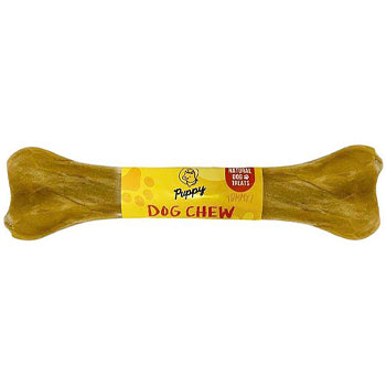 PUPPY PRESSED BONE 12" 1PCS 450G