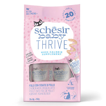 Schesir Baby Thrive Mousse Kitten Chicken Treats