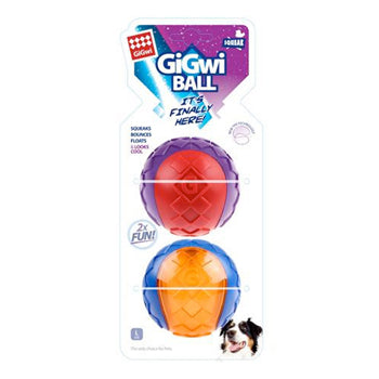 GiGwi Ball Squeaker (Large) – 2pk