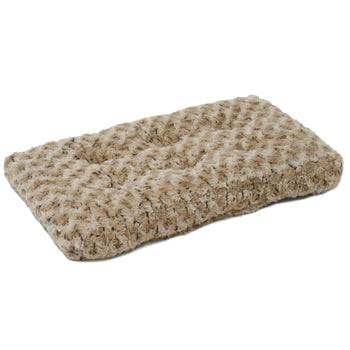 QuietTime Deluxe Ombre Swirl Taupe to Mocha Pet Bed 18 inch