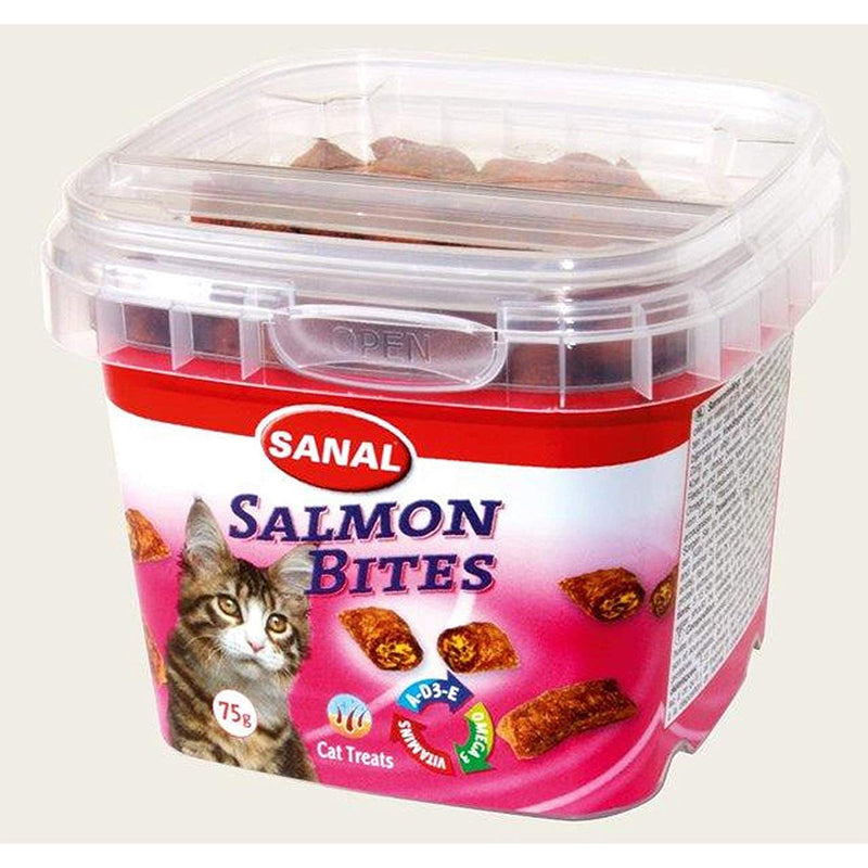 Sanal Cat Salmon Bites cup - 75g