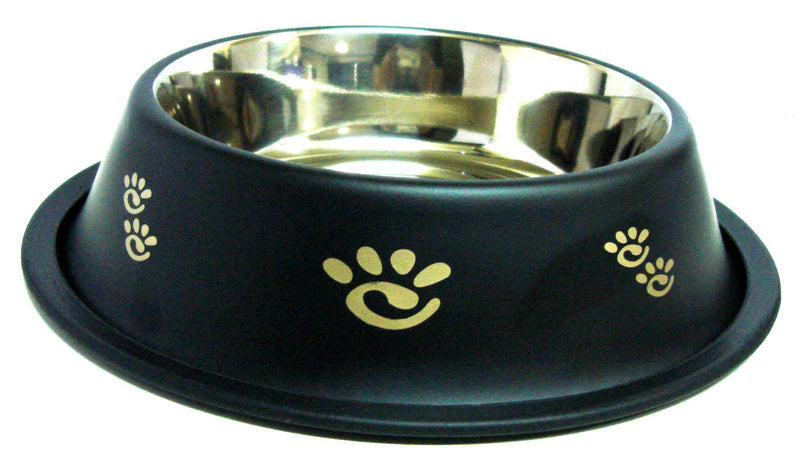 Raintech Stainless steel Antiskid Designer Colored Dog Bowl, 20.5 cm