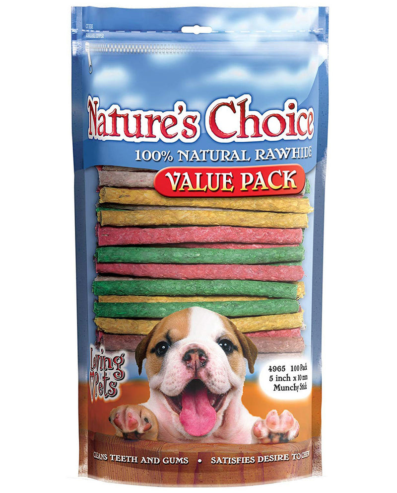 Nature’s Choice 5" Assorted Munchy Sticks Value Pack