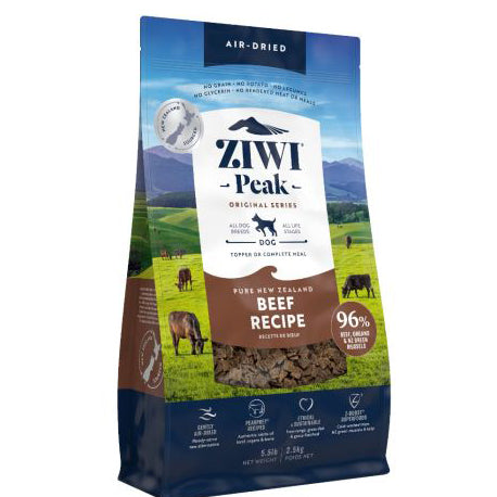 ZiwiPeak Beef Air Dried Dog Food