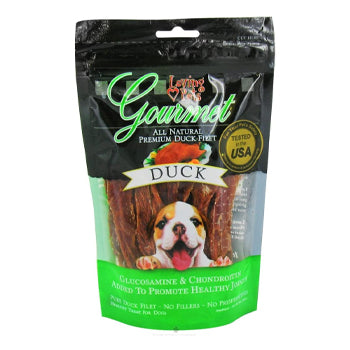 Loving Pets Gourmet Duck Dog Treats, 3 oz