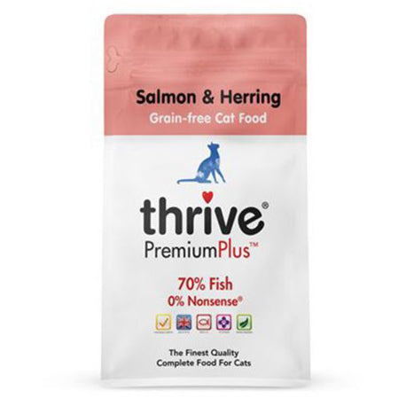 Thrive Premium Plus Dry Cat Food with Salmon & Herring