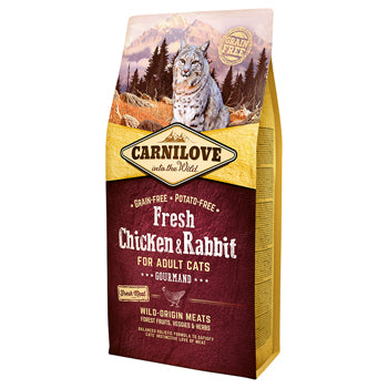 Carnilove Fresh Chicken & Rabbit For Adult Cats 6kg