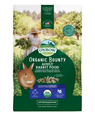 Oxbow Organic Bounty Adult Rabbit Food, 1.3 Kg