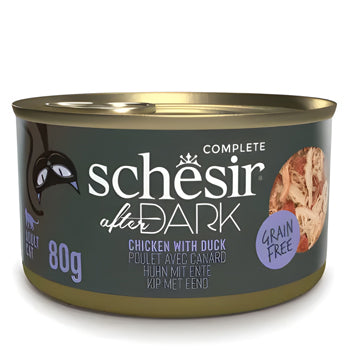 Schesir After Dark Pate For Cat Chicken With Quail Egg Wet Food