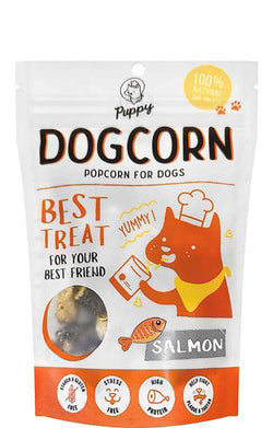 PUPPY SALMON SKIN WRAPPED DOGCORN MINI 40G