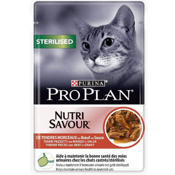 PRO PLAN STERILISED Cat GiG Beef 85g