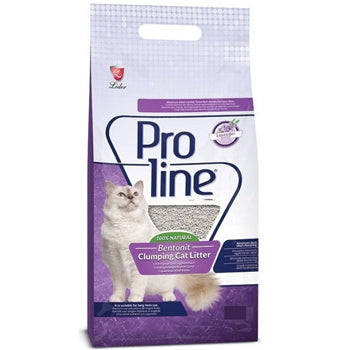 Proline Bentonite Clumping Lavender Cat Litter - 10 L