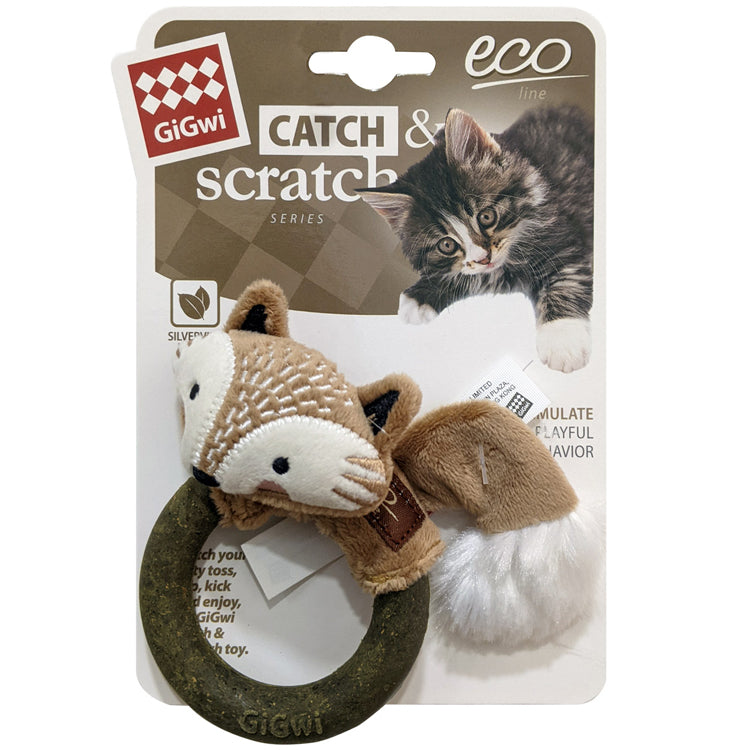 Fox Catch & Scratch Eco line with Slivervine Ring