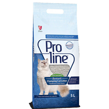 Proline Bentonite Clumping Cat Litter 5L