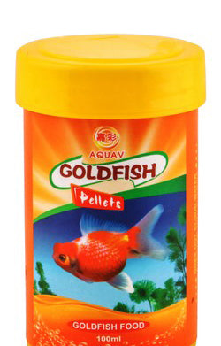 Aquav Food Pellets for Goldfish 100ml