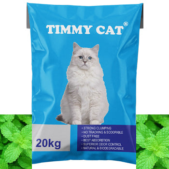 Timmy Cat - Cat Litter Peppermint 20kg