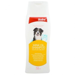 Bioline Mink Oil Dog Shampoo 250 ml