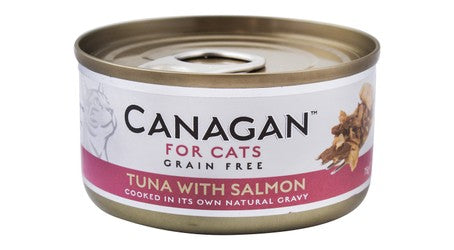 Canagan Wet Cat Food with Tuna & Salmon 75G