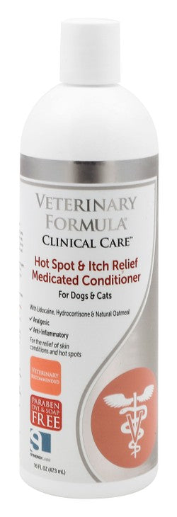 Veterinary Formula Clinical Care Hot Spot & Itch Relief Pet Conditioner 473 ml