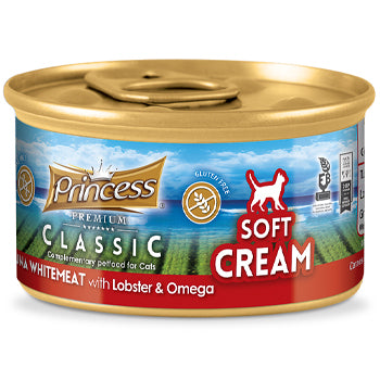 Princess Soft Cream Tuna Whitemeat with Lobster & Omega 50g