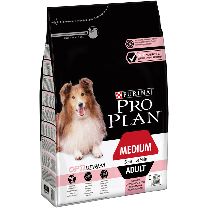 ProPlan Medium Adult Dog Sensitive Skin Salmon 3kg