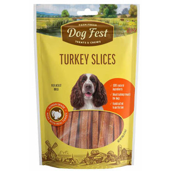 Dog Fest Turkey Slices For Adult Dogs