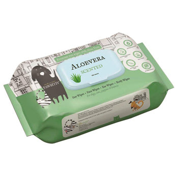 Pawsitiv Pet Wipes for Cats & Dogs - Aloe Vera