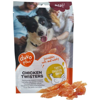 Duvo Dog Snack Chicken Twisters 80g