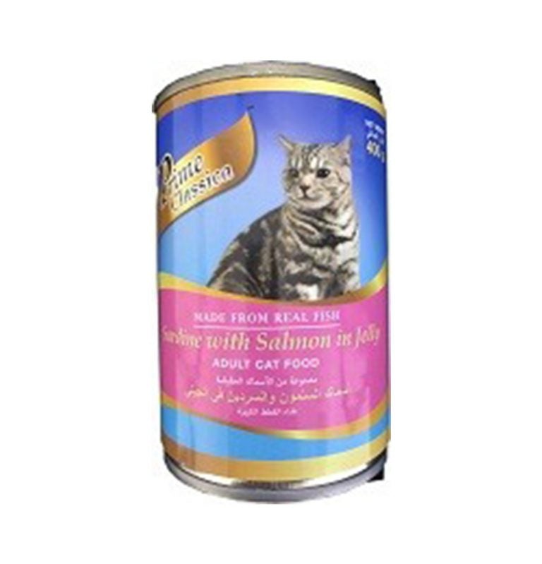 Prime Classica Cat Wet Food - Sardine with Salmon in Jelly