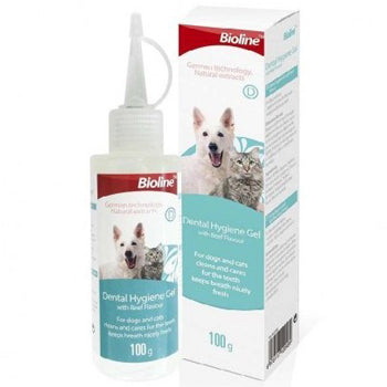 Bioline Dental Hygienegel For Cats & Dogs 100g