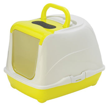 Moderna Flip Cat-Litter Box L - Yellow