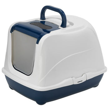 Moderna Flip Cat-Litter Box L - Blue