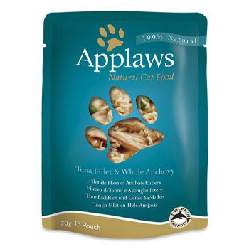 Applaws Cat Tuna with Anchovy 70g Pouch